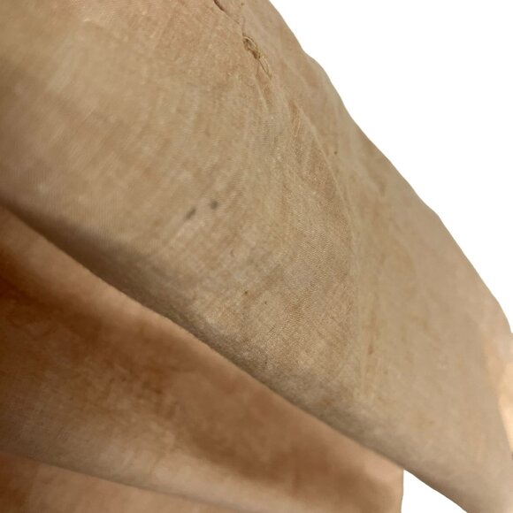 Vintage 70s Bill Tice Tan Multicolor Knee Length Halter Dress 8 - Picture 6 of 10